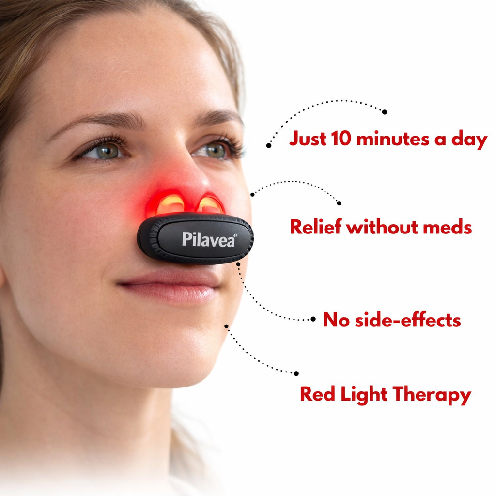 Pilavea™ Light Therapy Nasal Comfort Device